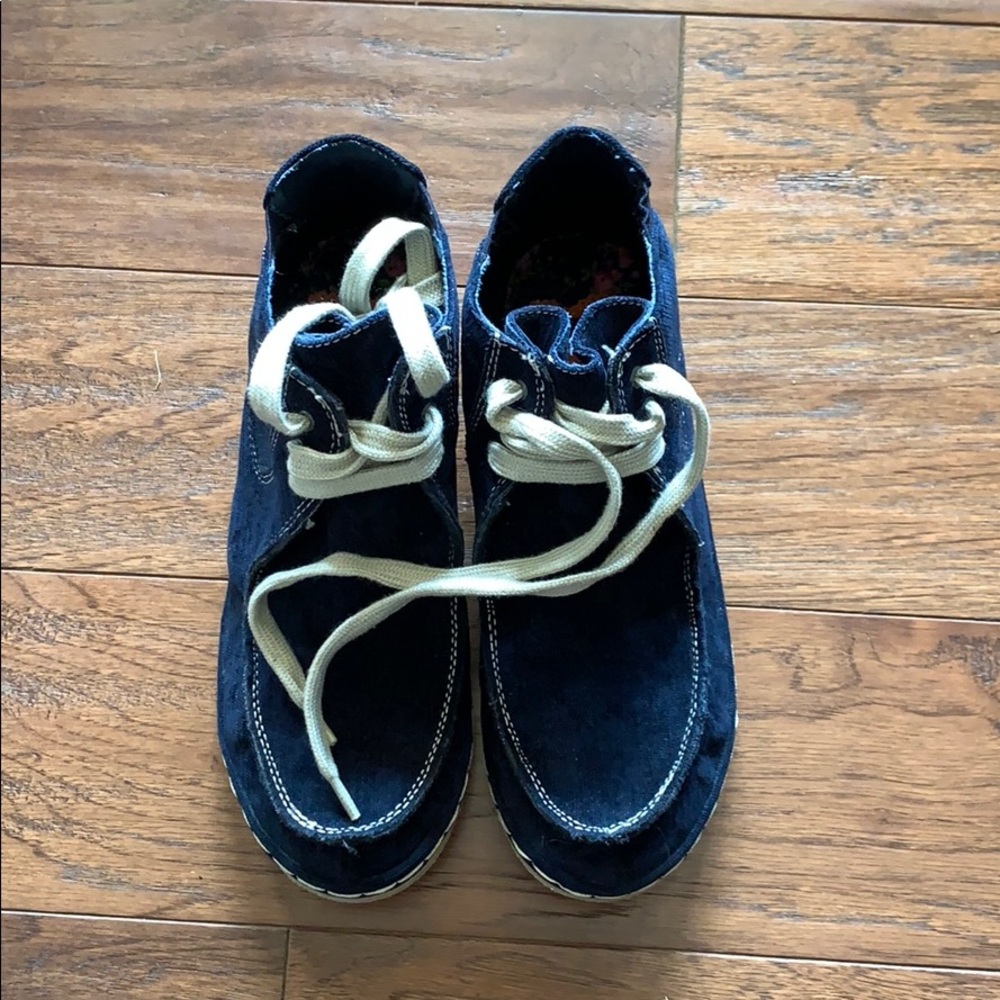 Dark blue loafer